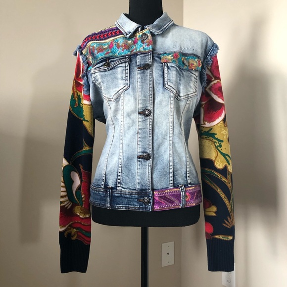 desigual jean jacket